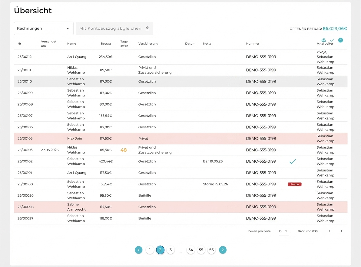 Billfox E-Mail-Authentifizierung